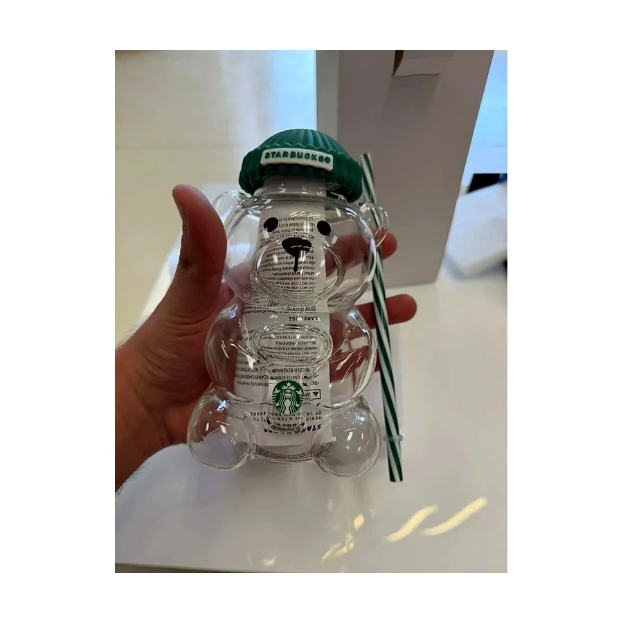 2026 Glass Starbucks Bearista Bear Cold Cup Holiday Limited Edition