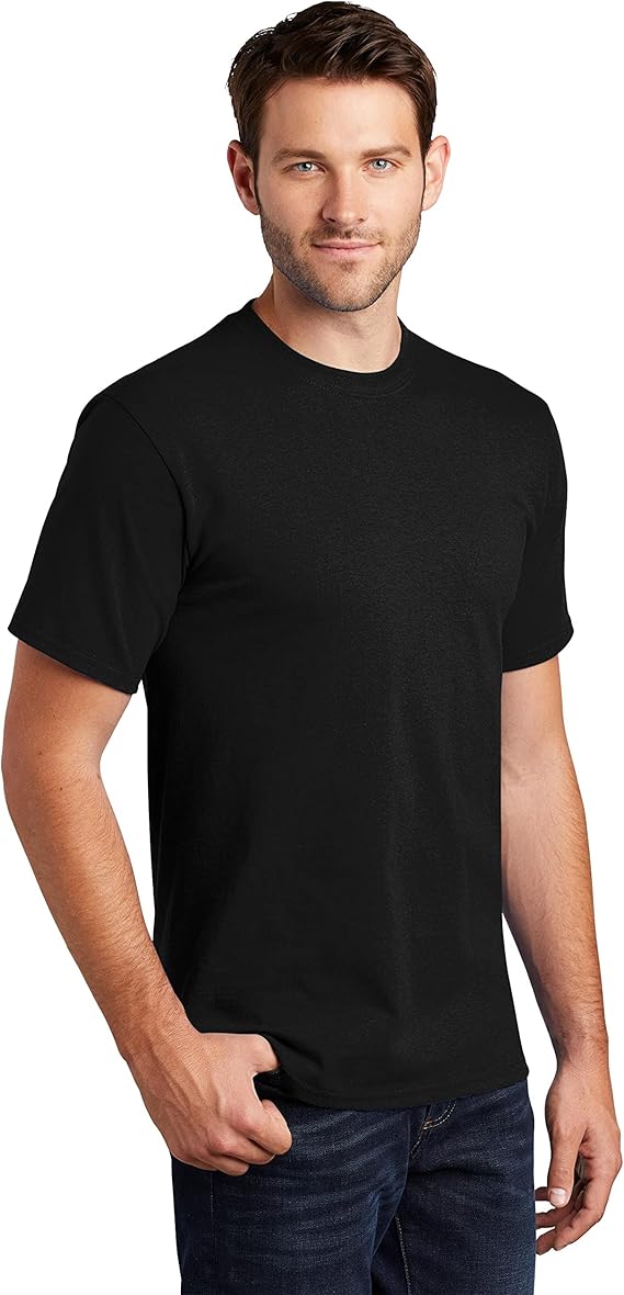 Mens Heavyweight Cotton T-Shirt - Front View